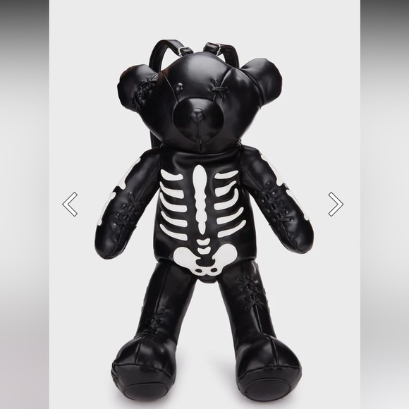 Current Mood Handbags - Current Mood Teddy Skeleton Backpack